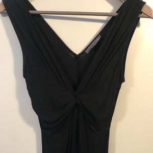 Forever 21 knee length black dress Small